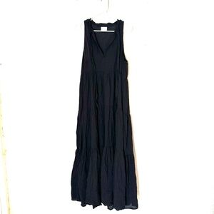 Honorine long maxi‎ sleeveless dress
